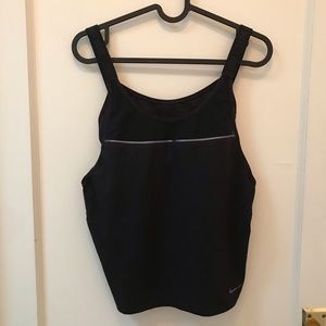 Nike workout tank with built in bra -XS